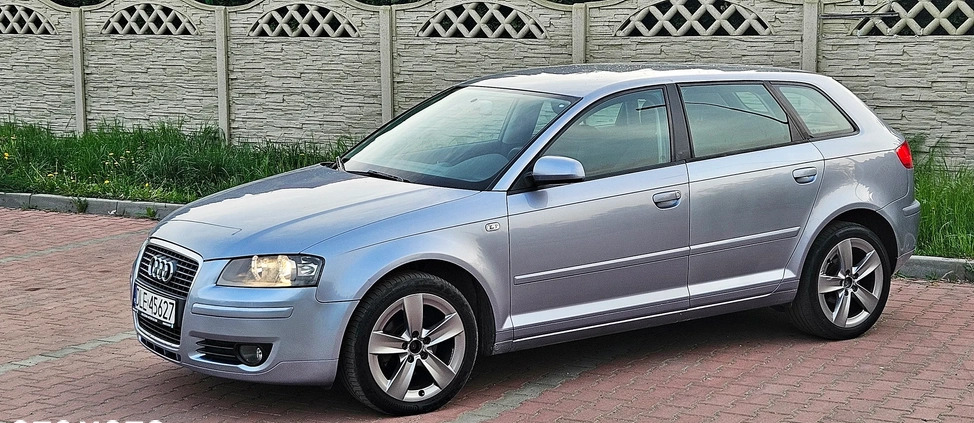 Audi A3 cena 18700 przebieg: 188000, rok produkcji 2007 z Chojnów małe 277